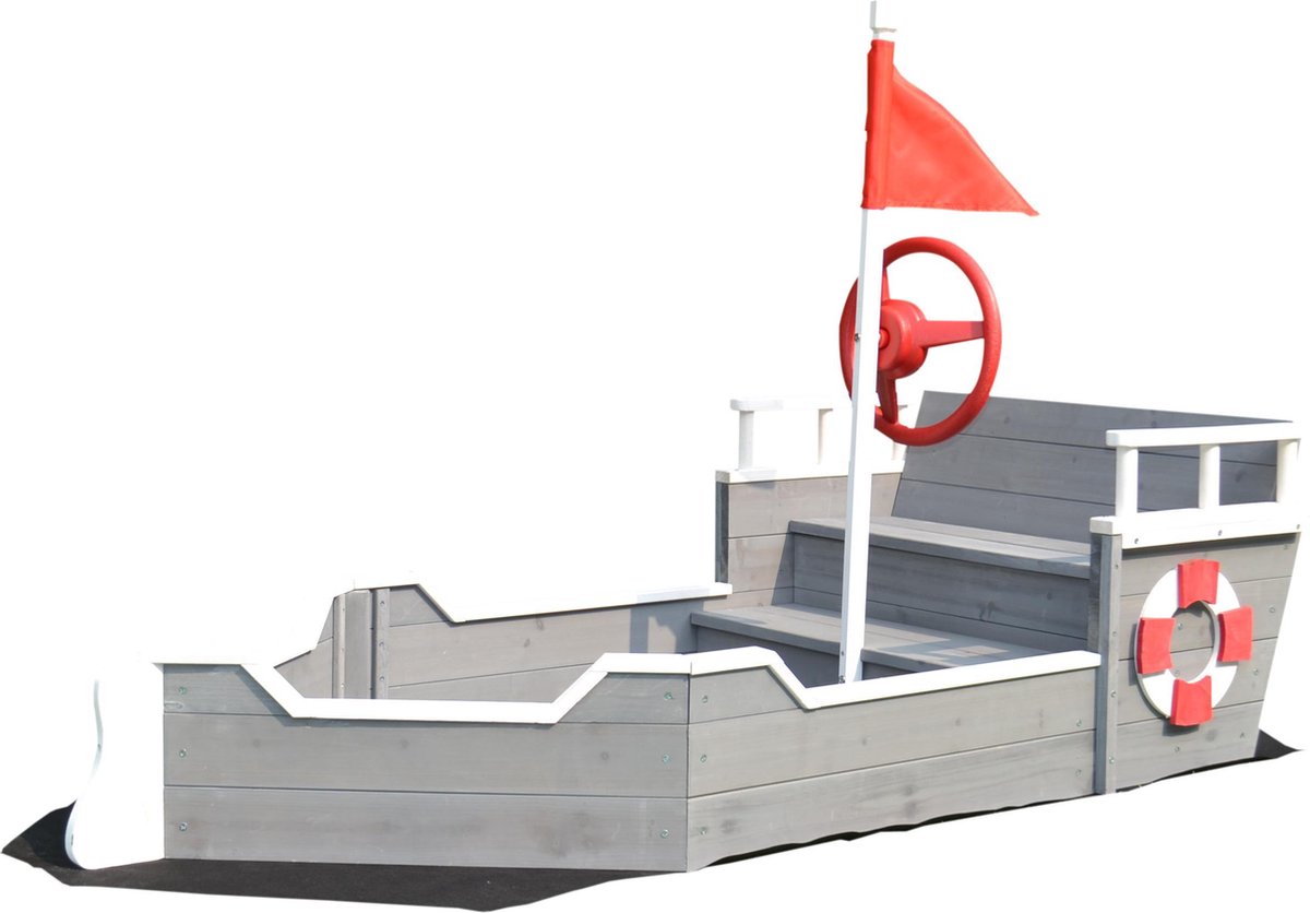   Zandbak Schip Boot | Speeltoestel 1530 x 778 x 880mm